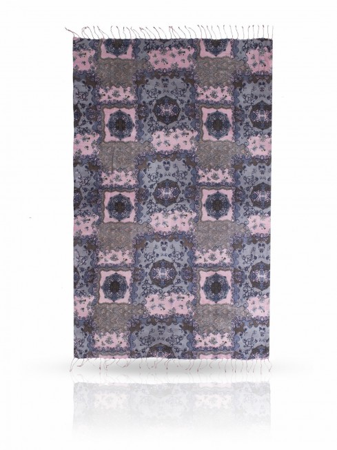 Палантин Женский S-GEOMETRIC/OLIVE